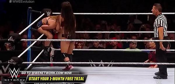  Ronda Rousey vs Nikki Bella. Evolution 2018.